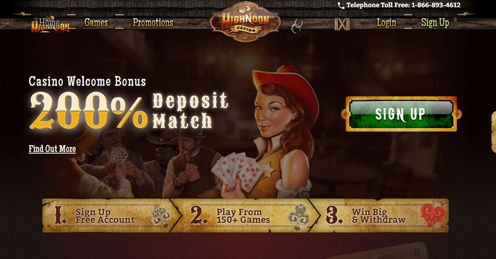 High Noon Casino Screenshot