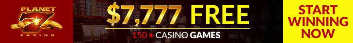 Planet 7 Casino Banner